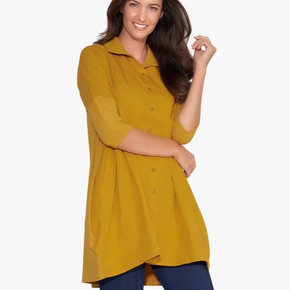 Stella Carakasi Tiburon Tunic Icon in saffron - Picture 4 of 11